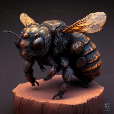 3D модель Osmia laticeps (STL)